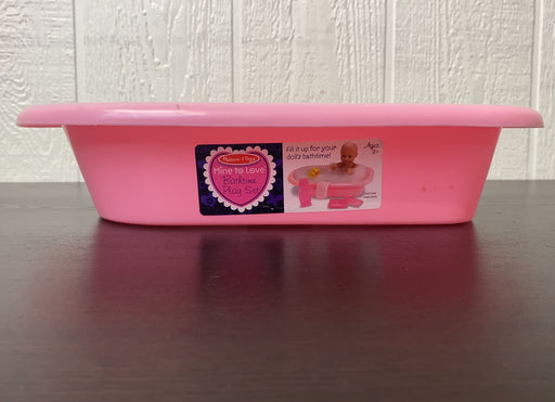 secondhand Melissa & Doug Baby Doll Bathtub