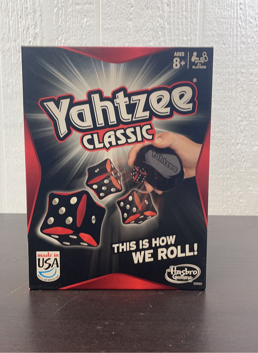 used Hasbro Yahtzee Classic Game