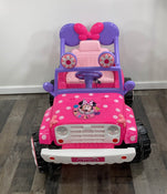 used Kid Trax Disney Minnie Mouse Flower Power 4x4 Powered Ride-On