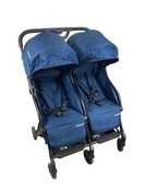 used Mompush Lithe Double Stroller, Navy, 2022