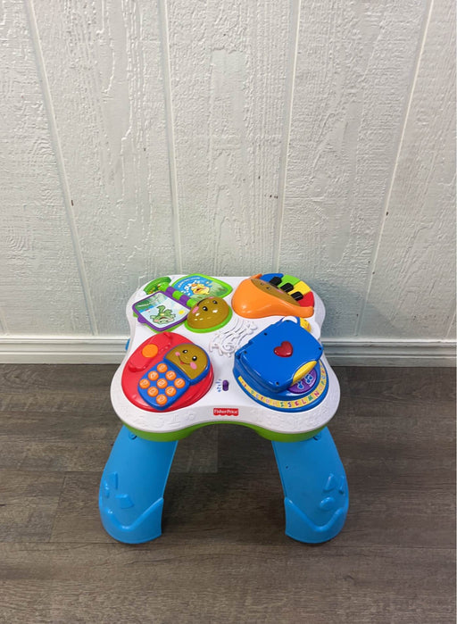 used Fisher Price Laugh & Learn Learning Table, Friends Musical Table 