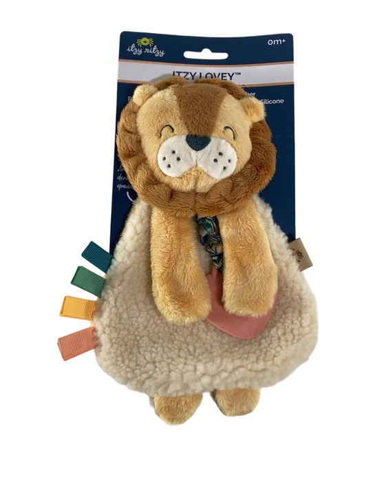 used Itzy Ritzy Lovey Teether Toy, Lion