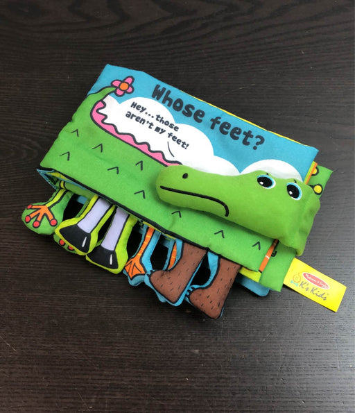 used Melissa & Doug K’s Kids Whose Feet? Soft Activity Baby Book
