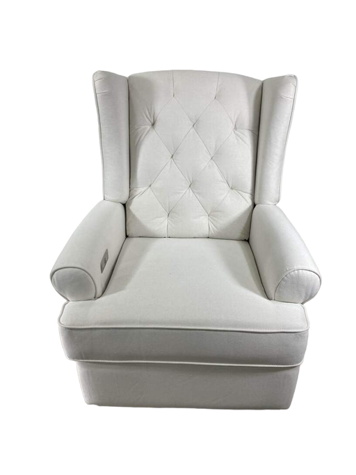 used Namesake Crewe Recliner And Swivel Glider, Performance Cream Eco-Weave