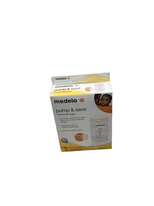 used Medela Pump And Save Breastmilk Bags