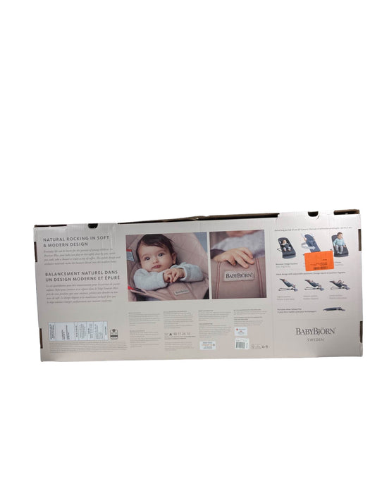 Shop BabyBjorn Bouncer Bliss, Dusty Pink Cotton Petal Quilt at GoodBuy Gear