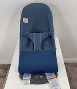 secondhand BabyBjorn Bouncer Bliss, 3D Jersey, Dove Blue