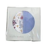 Shop Little Unicorn Deluxe Muslin Swaddle Blanket 2 Pack, Fairy Gardens at GoodBuy Gear