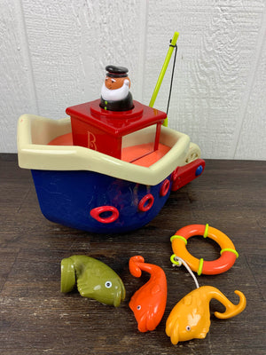 Fish and splish boat 2025 bath toy