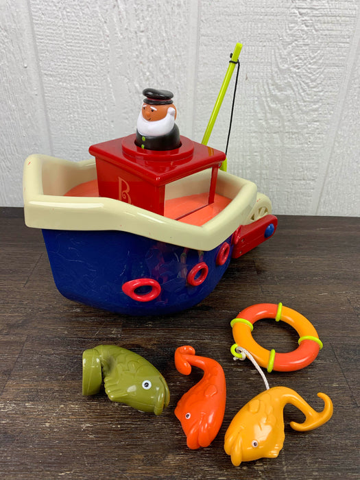 used B. Toys Fish & Splish Boat Bath Toy