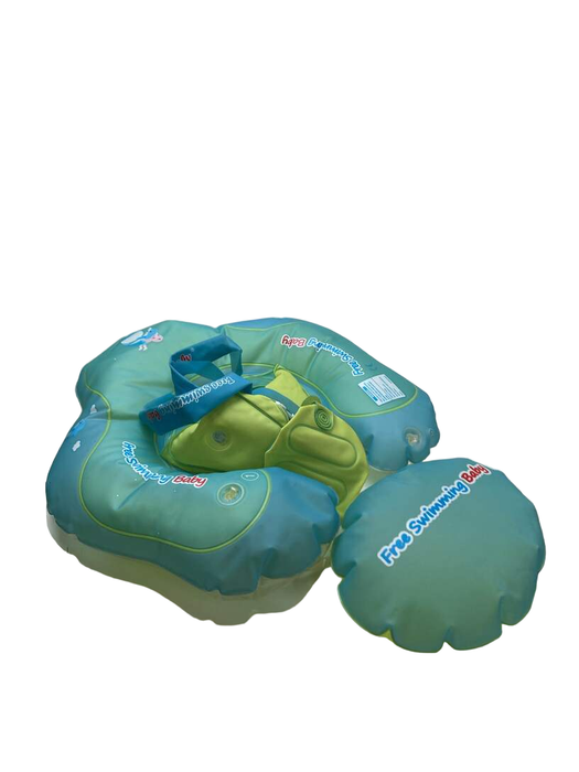 used Free Swimming Baby Inflatable Swimming Baby Float, Small, Blue