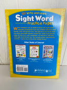 secondhand Scholastic Books Sight Word Practice Pages