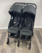 used Mompush Lithe Double Stroller, 2021, Black