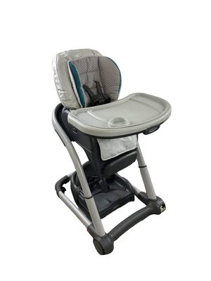 Graco Blossom 6 in 1 Convertible High Chair, Sapphire