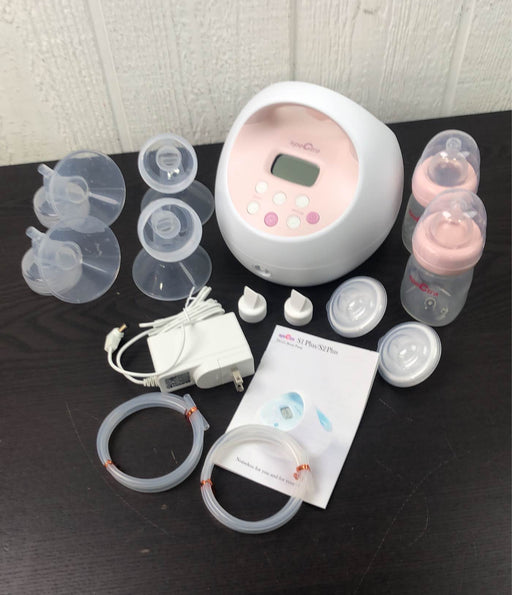 secondhand Spectra Baby S2 Plus Electric Breast Pump, With accessories 24MM 28MM￼