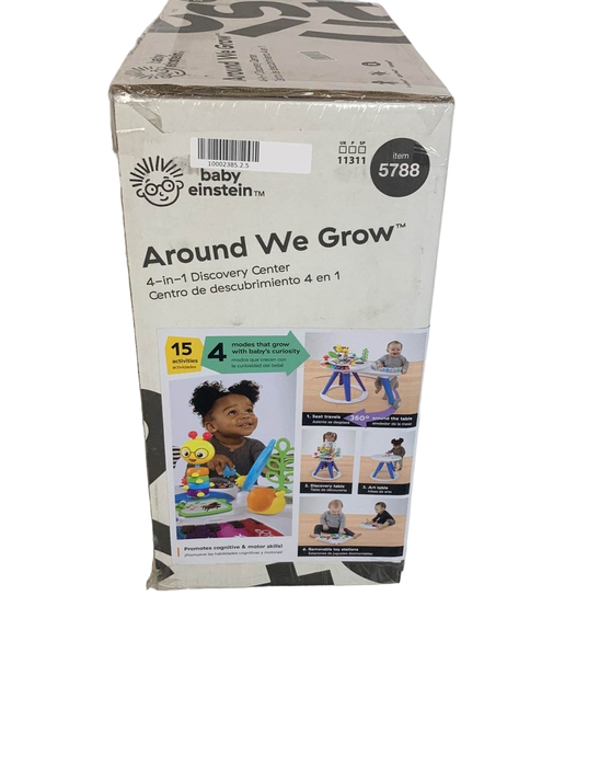 secondhand Baby Einstein Around We Grow 4-in-1 Walk Around Discovery Activity Center Table