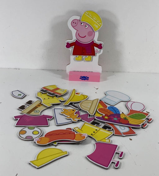 used Peppa Pig Magnetic Wood Dress Up Puzzle