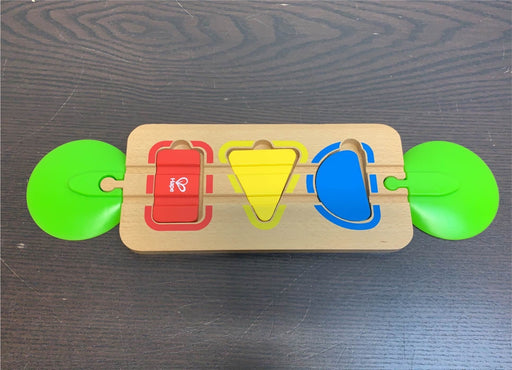 secondhand Hape E3810 Color & Shape Sorting Track Wooden Toy