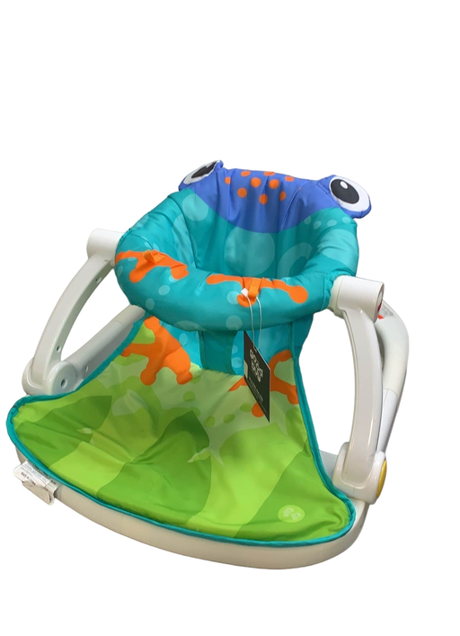 used Fisher Price Sit-Me-Up Floor Seat, Frog