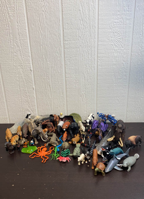 used BUNDLE Plastic Animals