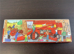 secondhand Bigjigs Toys Duo Puzzle Combine Harvester