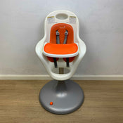 used Boon Flair High Chair, Orange/White