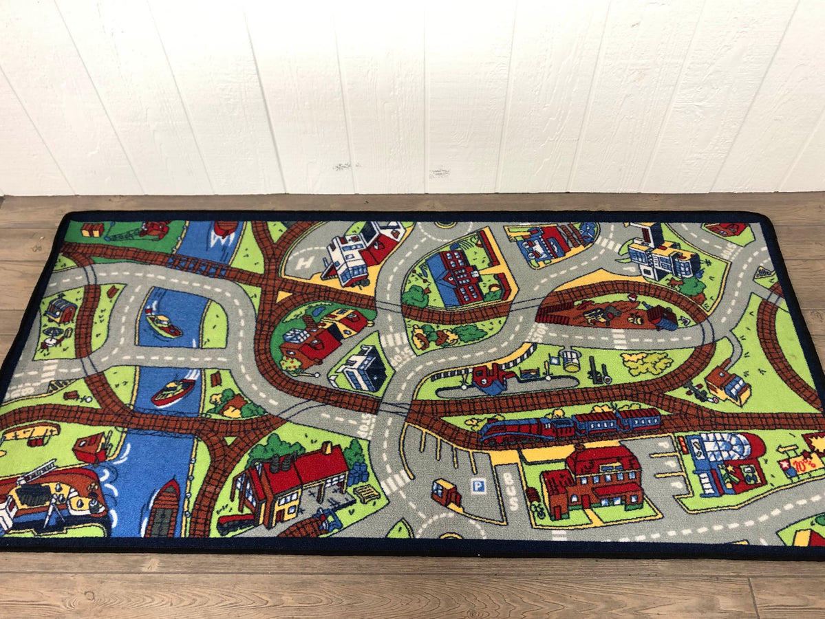 Transportation Play Rug — GoodBuy Gear