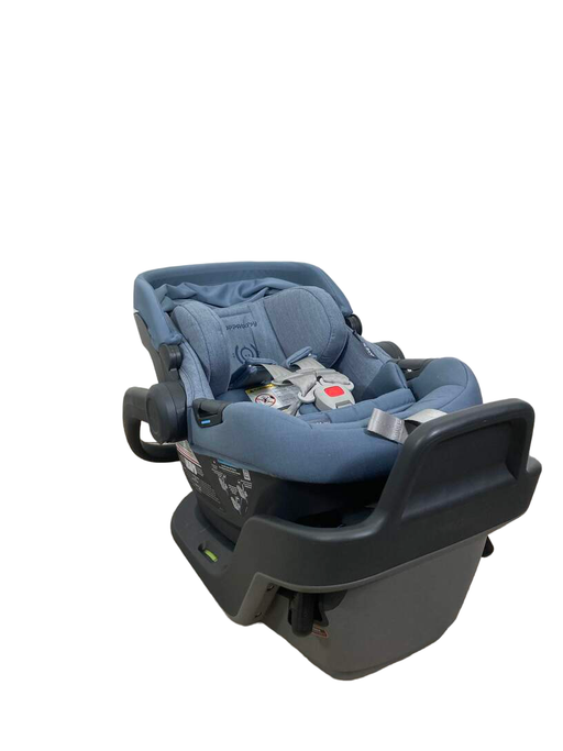 used UPPAbaby MESA MAX Infant Car Seat and Base, 2022, PureTech Gregory