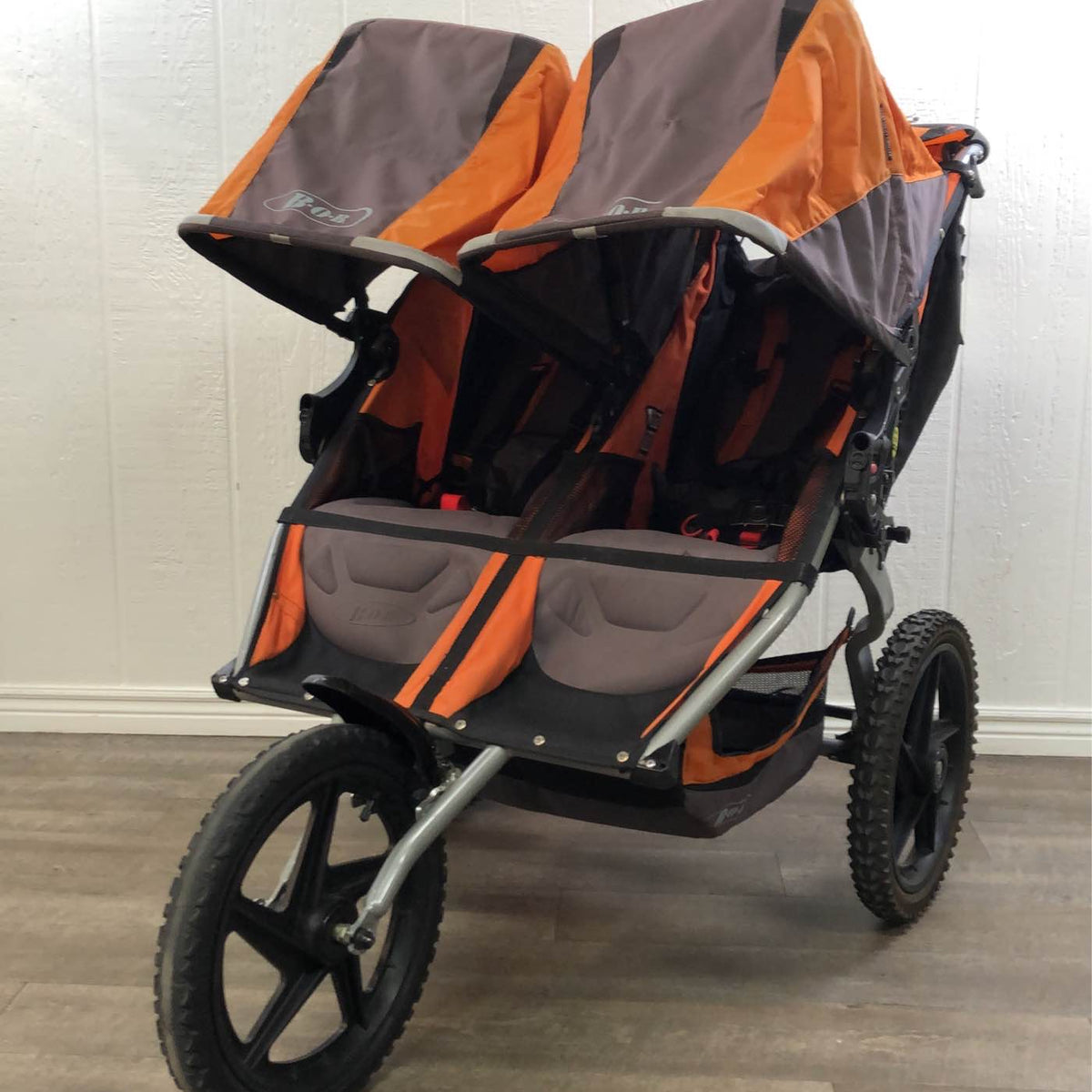 bob revolution stroller 2012 BOB Revolution Duallie Stroller, 2012, Orange, SE