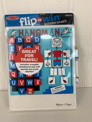 Melissa & Doug Flip-to-Win Travel Game Hangman