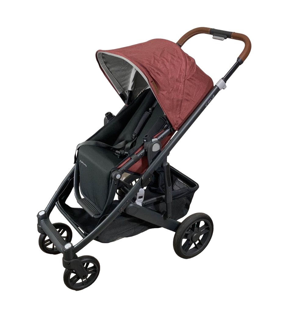 UPPAbaby CRUZ V2 Stroller, 2022, Lucy (Red Melange)