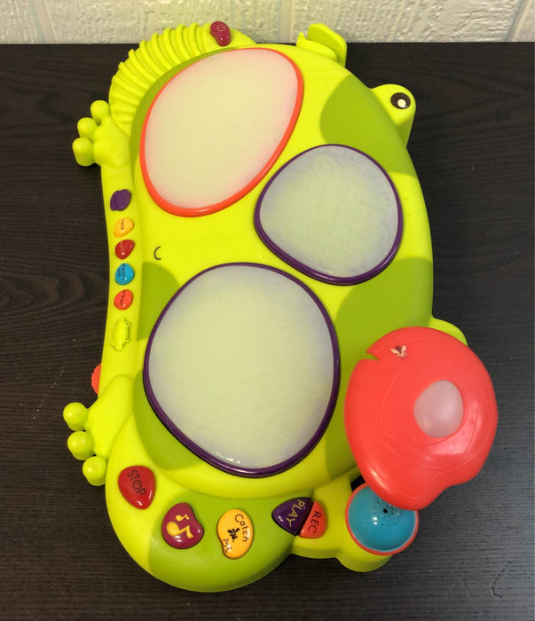 used B. toys Frog Drum Ribbit-tat-tat