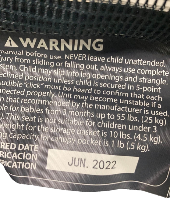 secondhand UPPAbaby G-LUXE Stroller, 2022, Jake (Black)