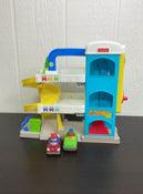 used Fisher Price Little People Helpful Neighbors Wheelie Garage