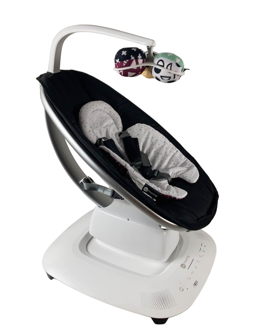 secondhand 4moms MamaRoo Multi-Motion Baby Swing, Black Classic