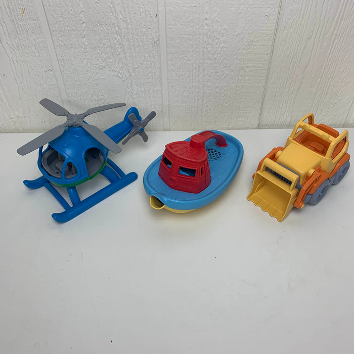 secondhand BUNDLE Green Toys Trucks