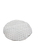 used Poppyseed Play Extra Padded Round Play Mat, Neutral Lines