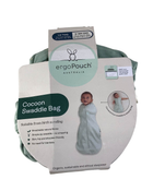 used ErgoPouch Cocoon Swaddle Bag, 1.0 TOG, 3-6M, Sage