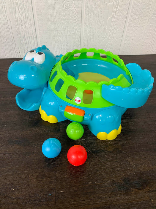 secondhand Fisher Price Ball Pop Dinosaur