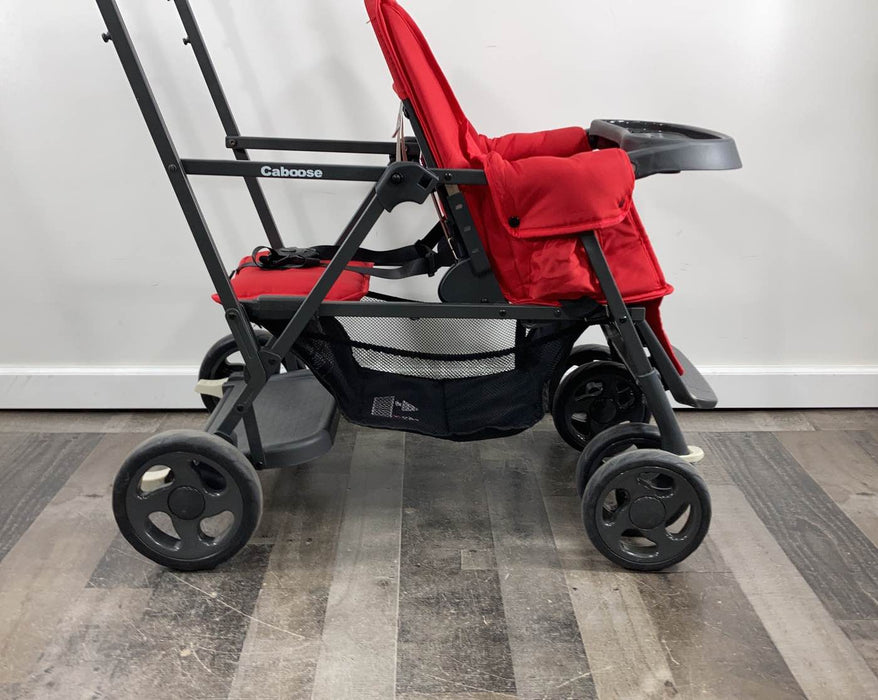 Joovy Caboose Ultralight Graphite Stroller, 2017, Red