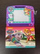 used PAW Patrol Learning Book with Magnetic Drawing Pad