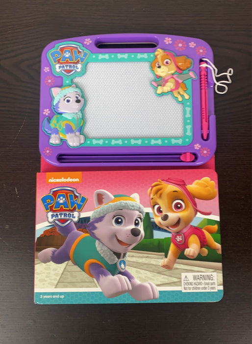 used PAW Patrol Learning Book with Magnetic Drawing Pad