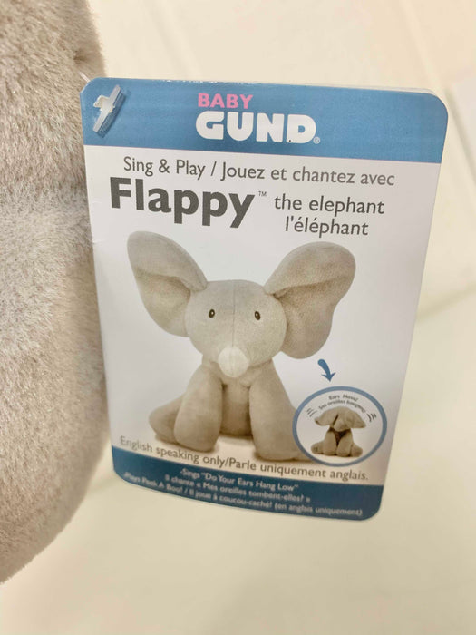 secondhand Gund Flappy The Elephant Animated Plush
