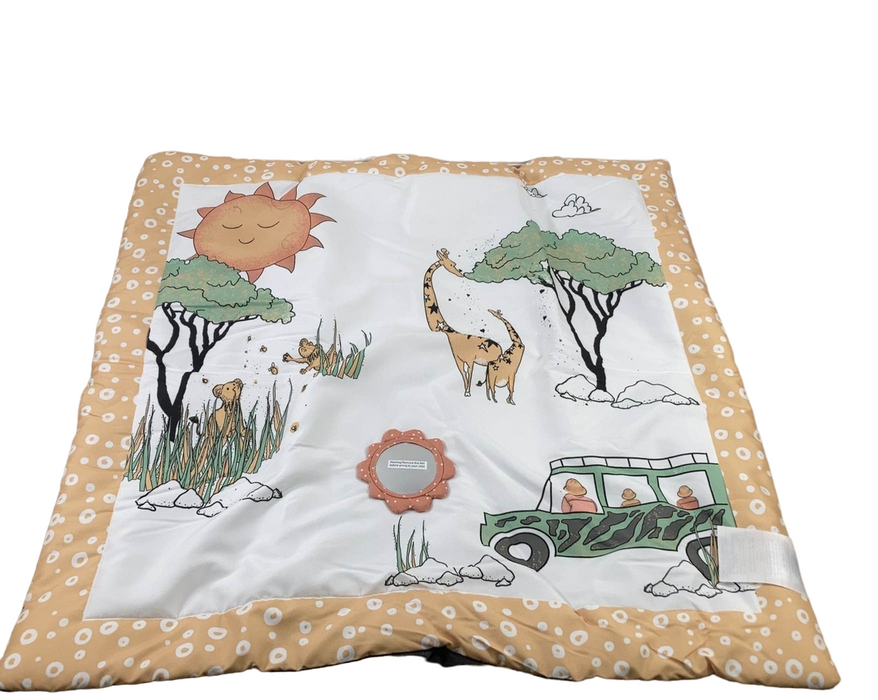 used JumpOff Jo Infant Activity Gym Playmat, Safari