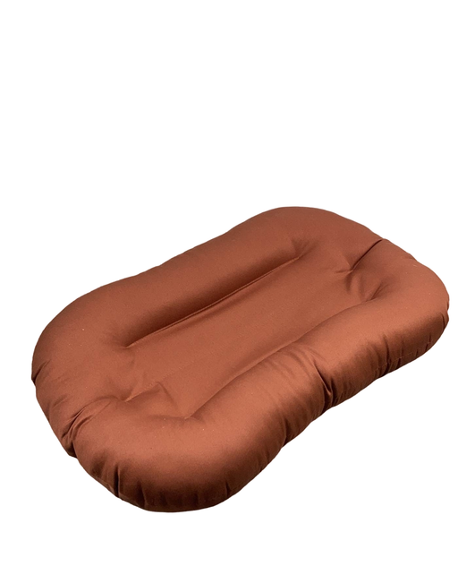 secondhand Snuggle Me Organic Sensory Infant Lounger, Gingerbread