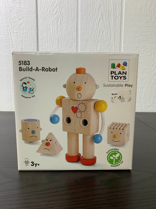 used Plan Toys Build A Robot