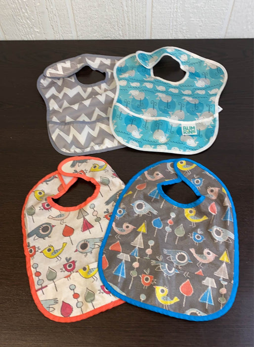 used BUNDLE Bum Kins Bibs
