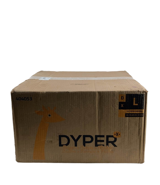 secondhand DYPER Bamboo Diaper Box, L, 140 Count