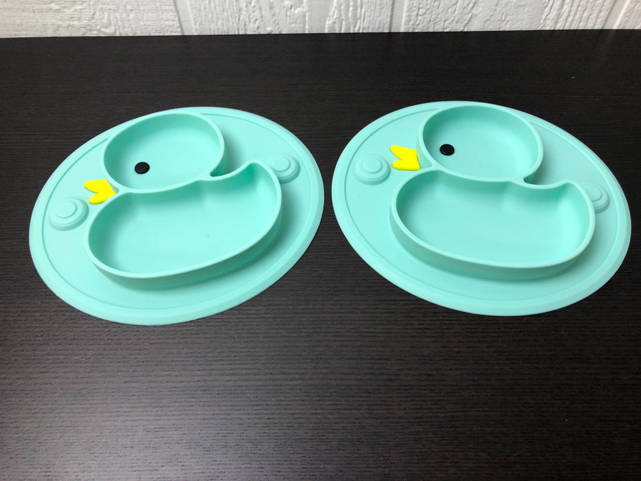 used BUNDLE Feeding Accessories, Qshare Toddler Plates