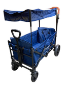 used Wonderfold X2 Push + Pull Double Stroller Wagon, 2022, Sapphire Navy